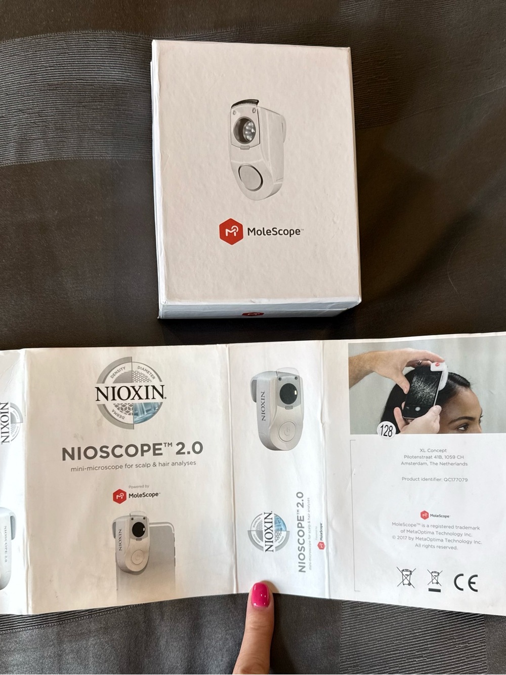 MoleScope NioScope 2.0 Dermatoscope - White